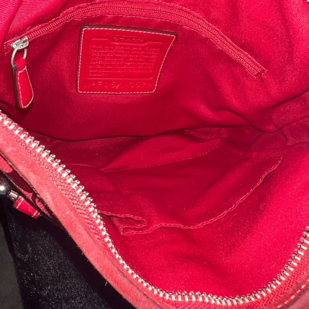 COACH Soho Bag -Red - Picture 6 of 8